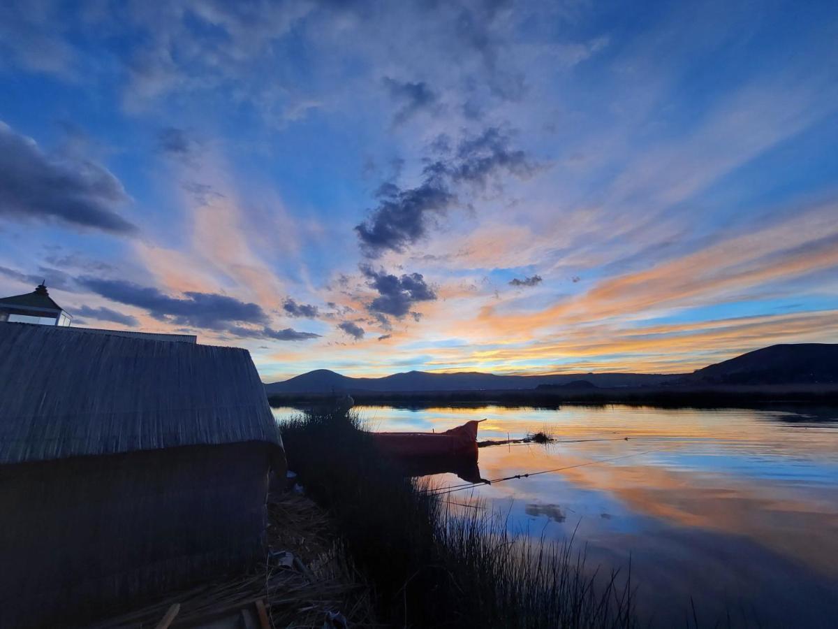 Uros Lodge Peru Puno Exterior foto