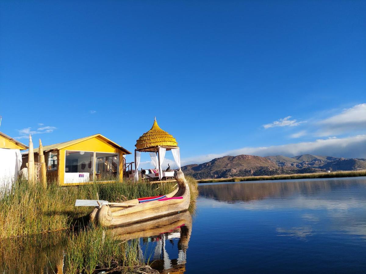 Uros Lodge Peru Puno Exterior foto