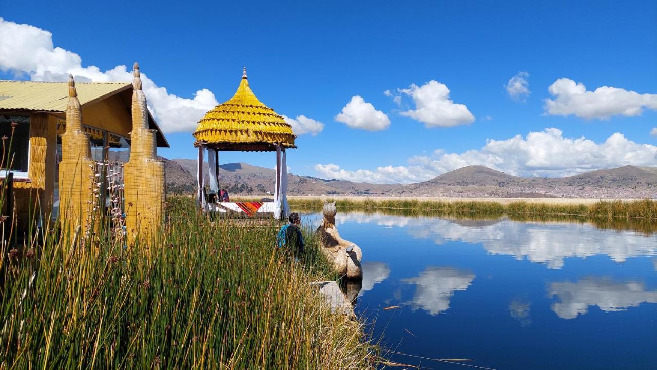 Uros Lodge Peru Puno Exterior foto